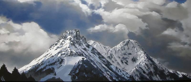 Galerie Augustin: Ausstellung "Bergwelten"