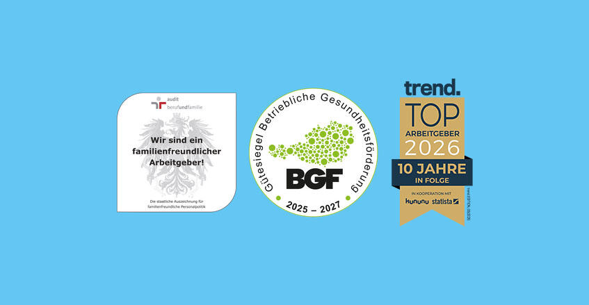 Ausgezeichnete Arbeitgeberin