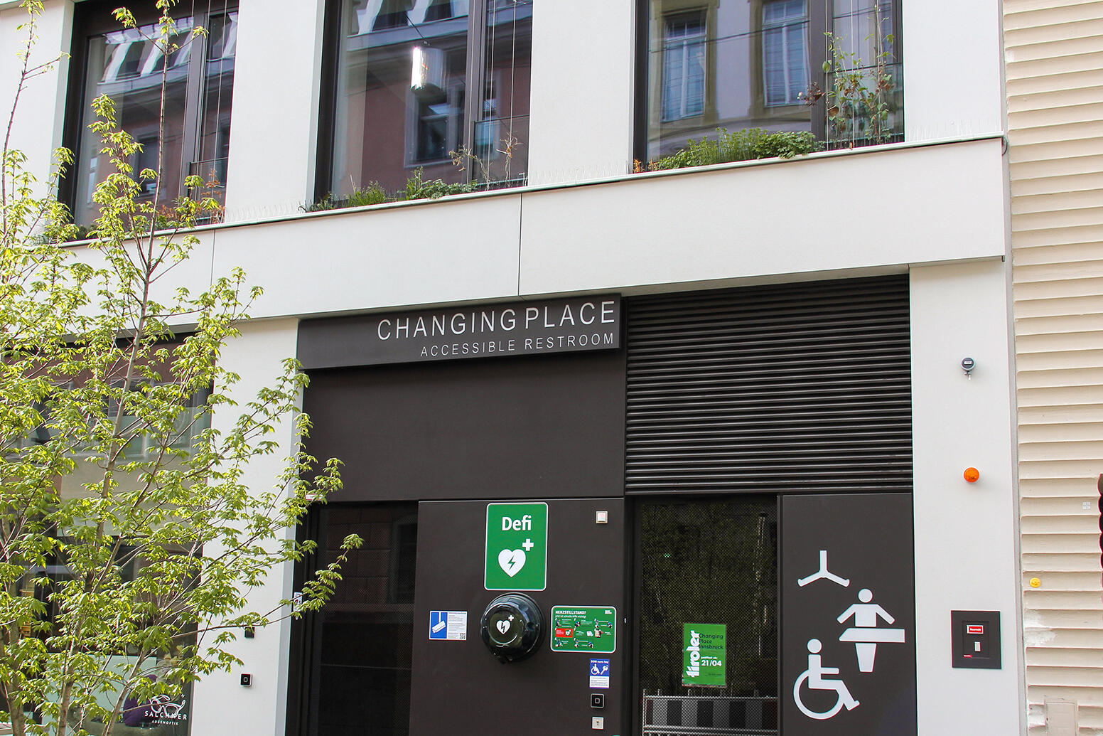 Der erste Changing Place Österreichs eröffnet in Innsbruck