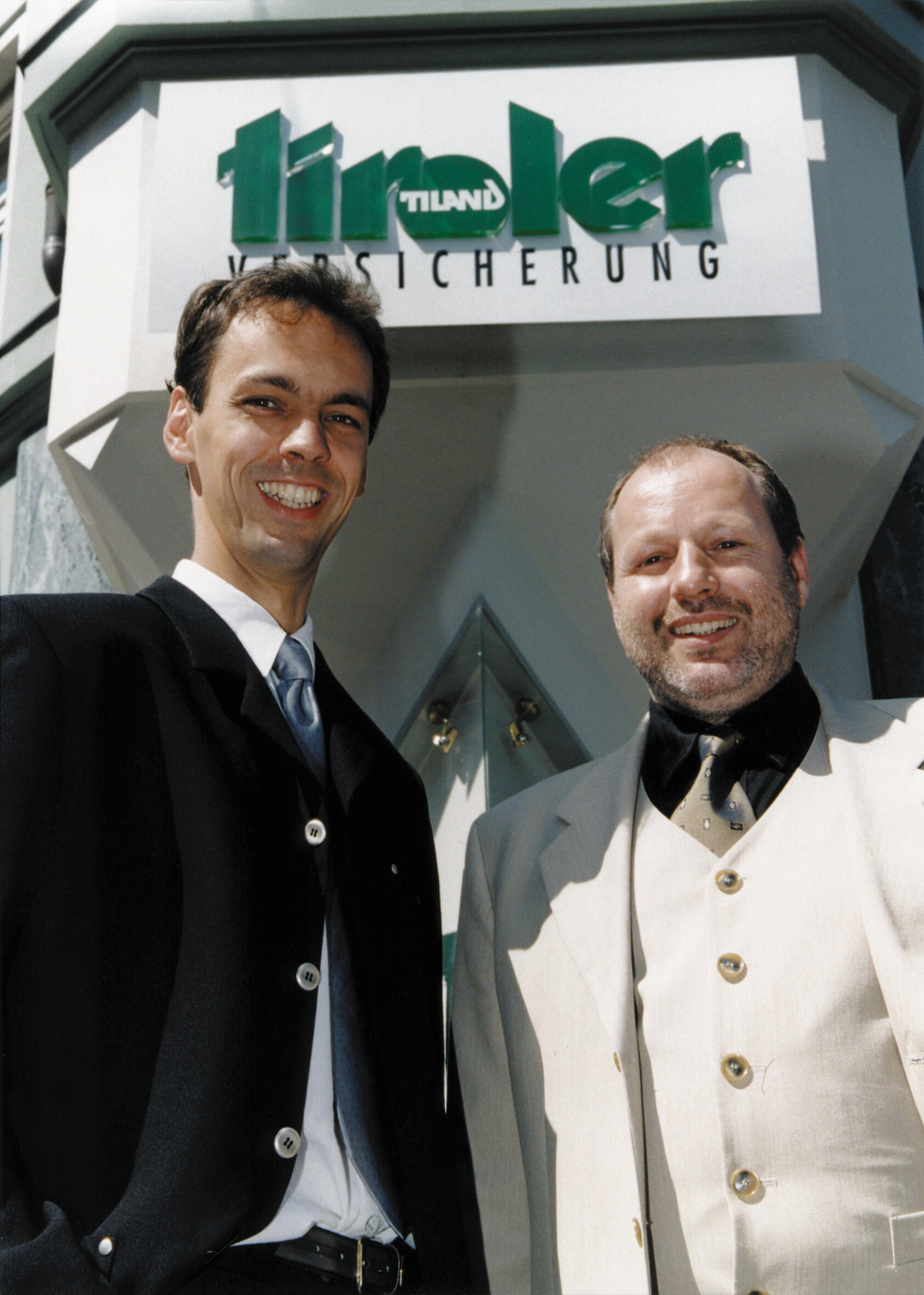 Vorstände Walter Schieferer und Franz Mair - TIROLER VERSICHERUNG